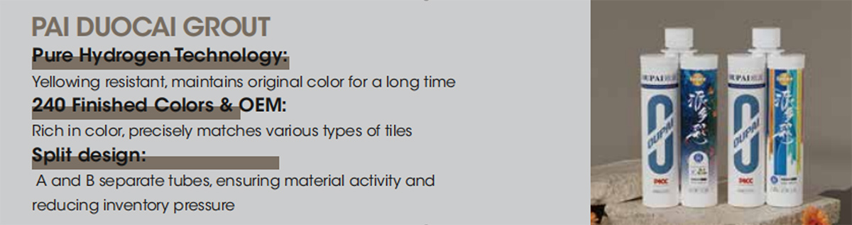 Hydrogenated Epoxy Grout Hydrogenated Epoxy Grout