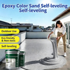Epoxy Colored Sand Self-Leveling Flooring