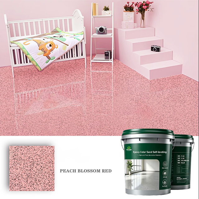 Epoxy Colored Sand Self-Leveling Flooring